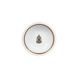 Butter Dish Trinity Logo Gold P0234