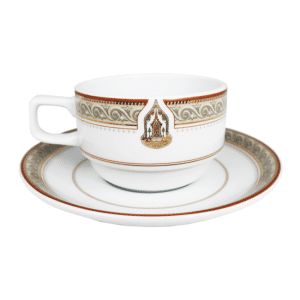 Coffee&Saucer Trinity Logo Gold P0231-0213